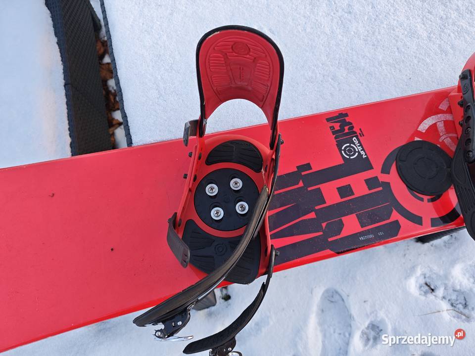 Deska snowboardowa NITRO 152 wiązania nitro Snowboard dolnośląskie Dobroszyce