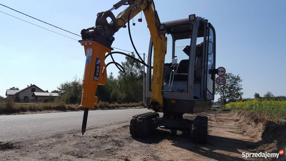Młot hydrauliczny Arrowhead minikoparek 153 ton śląskie Rybnik sprzedam