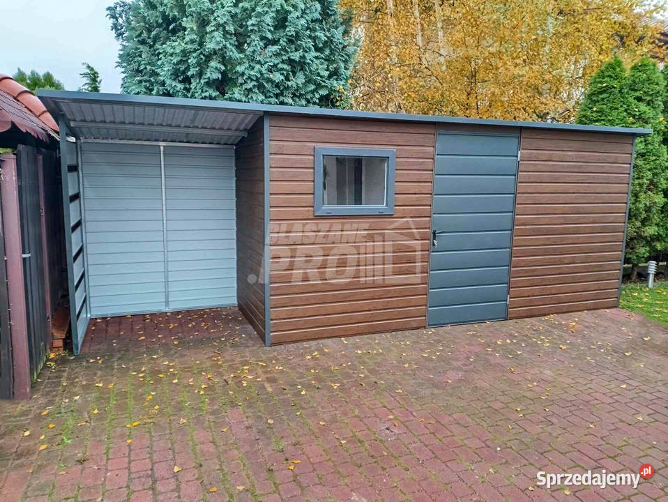 Schowek domek ogrodowy 5x15m wiata 15m Okno Kalwaria Zebrzydowska sprzedam