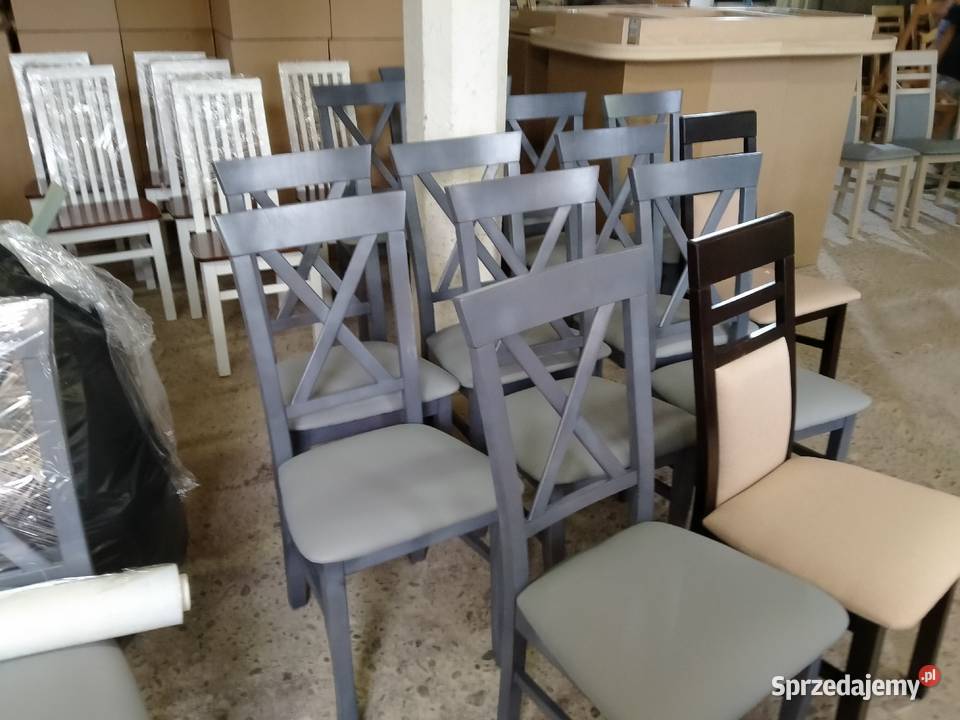 Piękne nowoczesne krzesła Olesno sprzedam