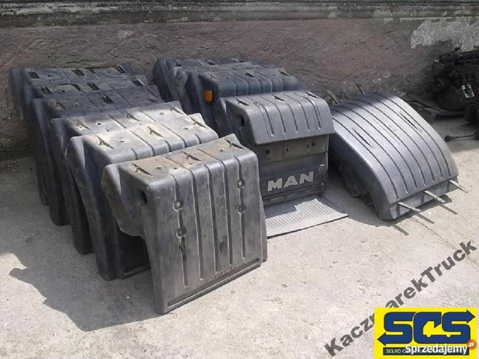 MAN TGA BŁOTNIK CHLAPACZ NADKOLE lubuskie Bieleń sprzedam