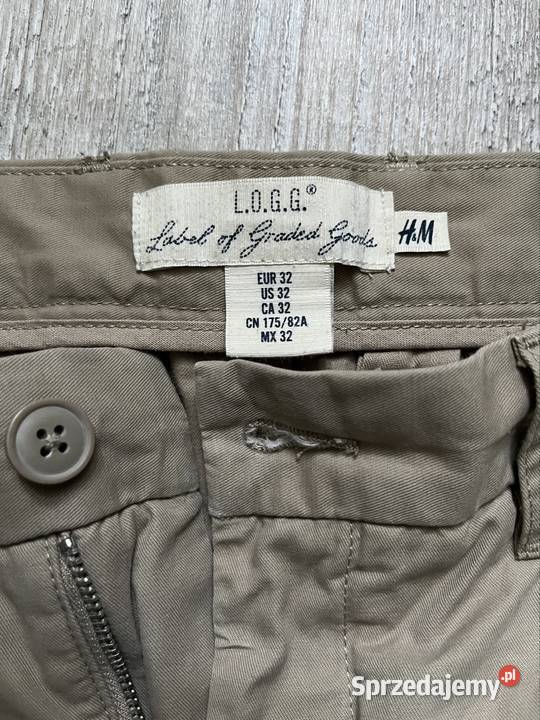Spodnie męskie firmy H M śląskie Gliwice sprzedam