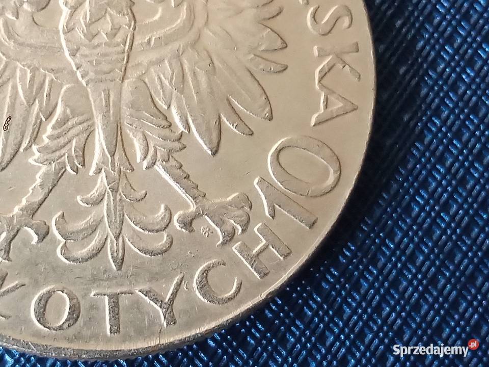 Moneta IIRP 10 złotych 1933 Romuald Traugutt Katowice