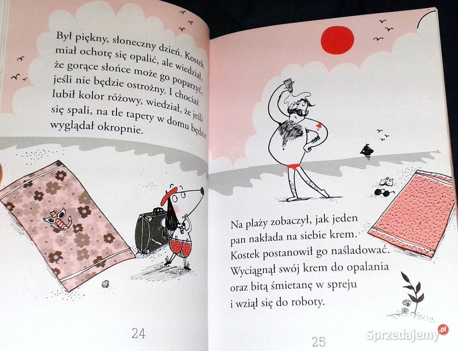 Kostek na wakacjach Alex T Smith