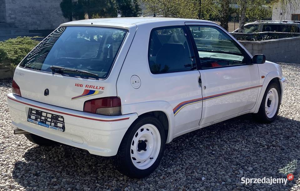 Peugeot 106 rallye 13 8V 1994r Rok produkcji 1994 pomorskie sprzedam