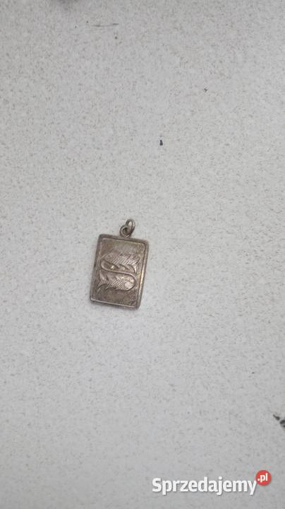 Medalik srebrny Pana pani Warszawa