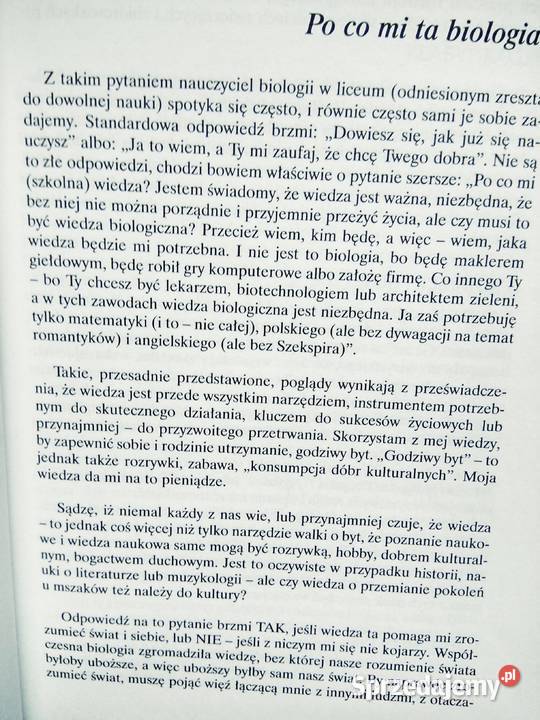 Botanika i biologia komórki outlet książki Warszawa