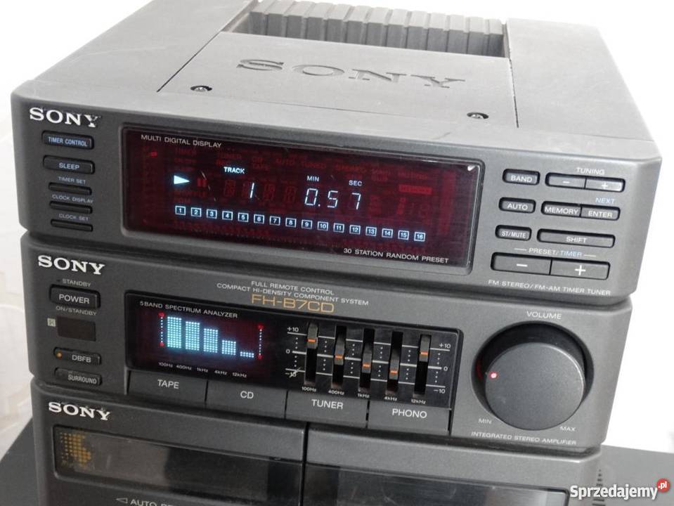 Wieża Sony mocna WYSYŁKA Jasło