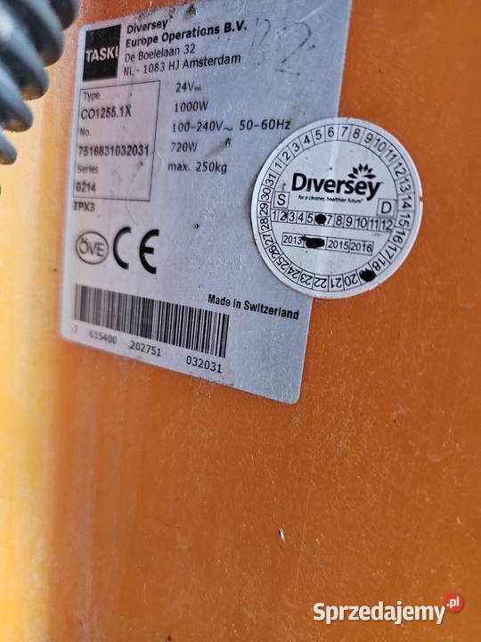 Myjka TASKI Myjki warsztatowe Dobre Miasto