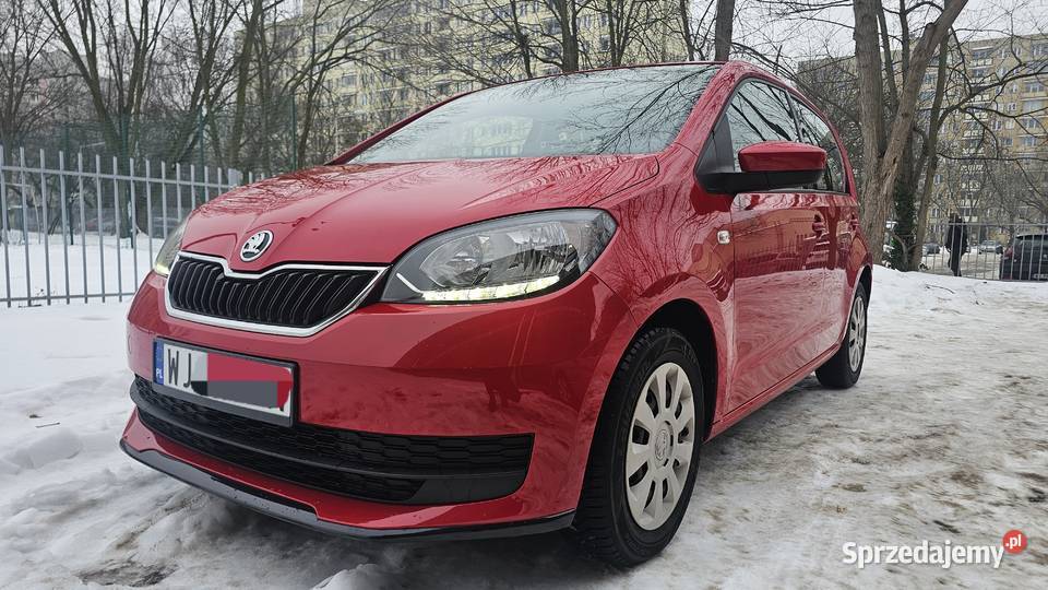 Skoda city go 10 MPI 75 LPG salon Polska 2019r nieuszkodzony mazowieckie