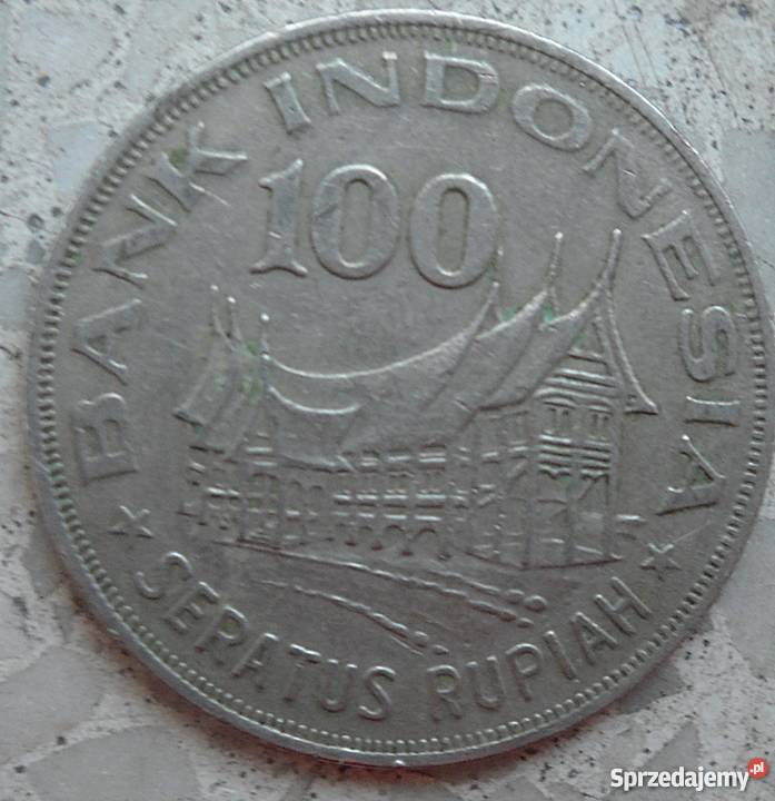 INDONEZJA100 RUPII1978 r LEŚNICTWO mazowieckie Legionowo