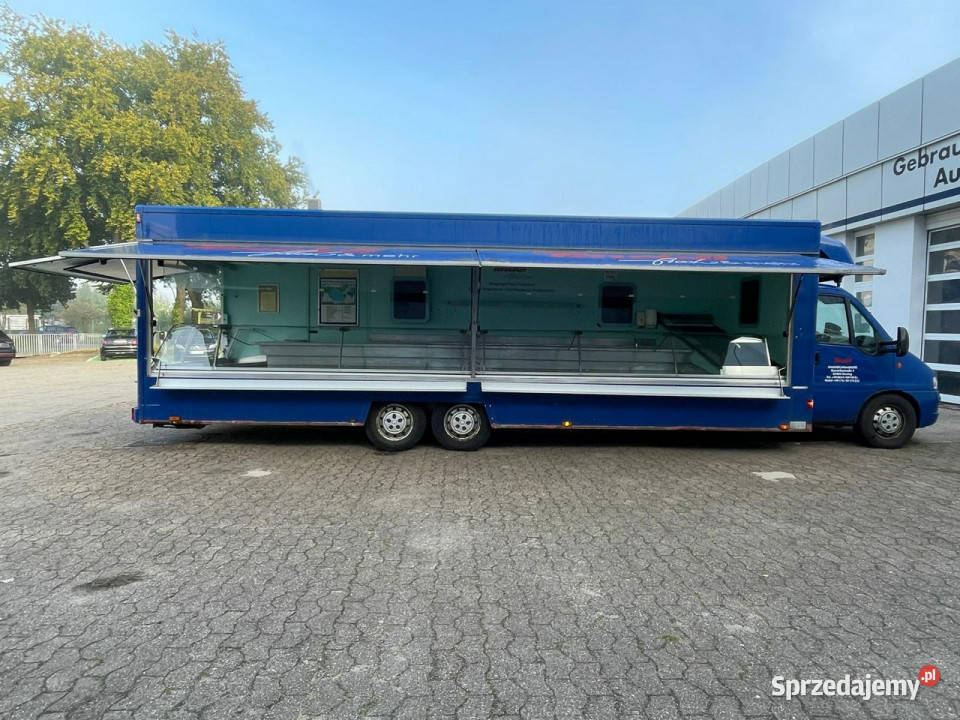 Fiat Ducato Ducato Autosklep wędlin Gastronomiczny Food Truck Foodtruck sk…