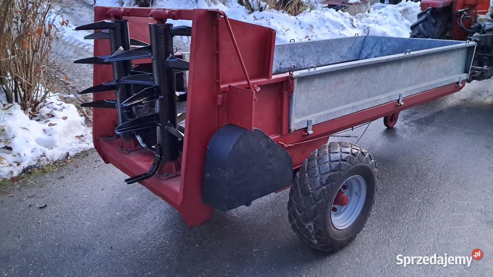 Rozrzutnik Roztrząsacz obornika SCHROCK 2 Górski Mszana Dolna