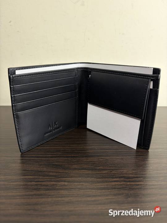 Portfel Armani Exchange Bifold Chin Pocket