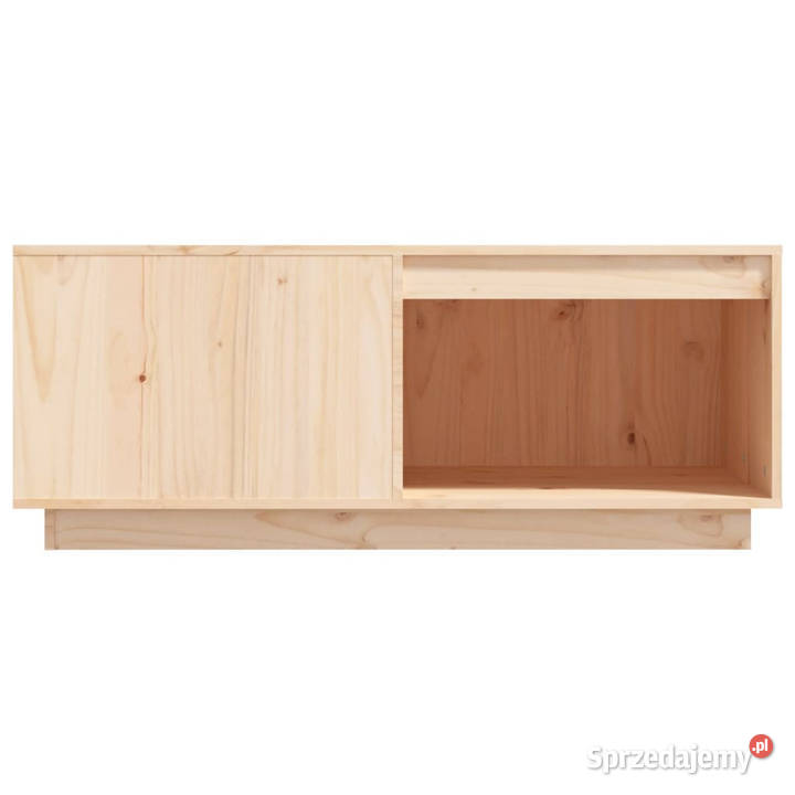 Stolik kawowy 100x101x405 lite drewno sosnowe Stoły