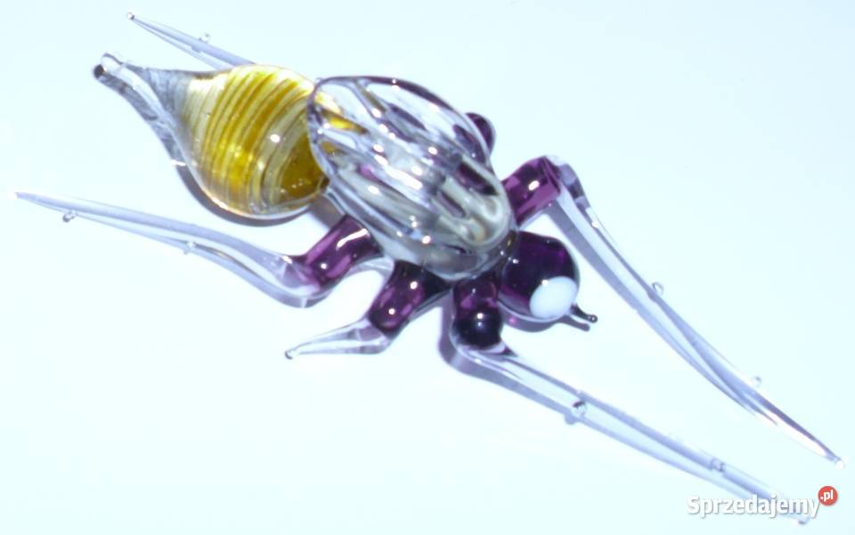 Owad ze szkła szklany szkło artystyczne szklana wielokolorowy