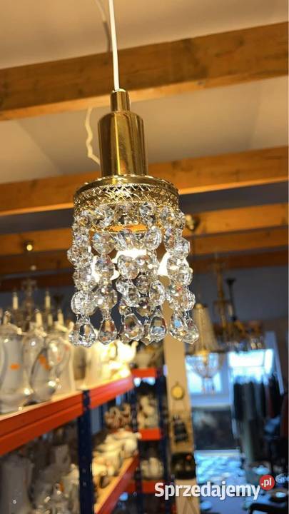 Wiszaca lampa kryształowa Gdańsk