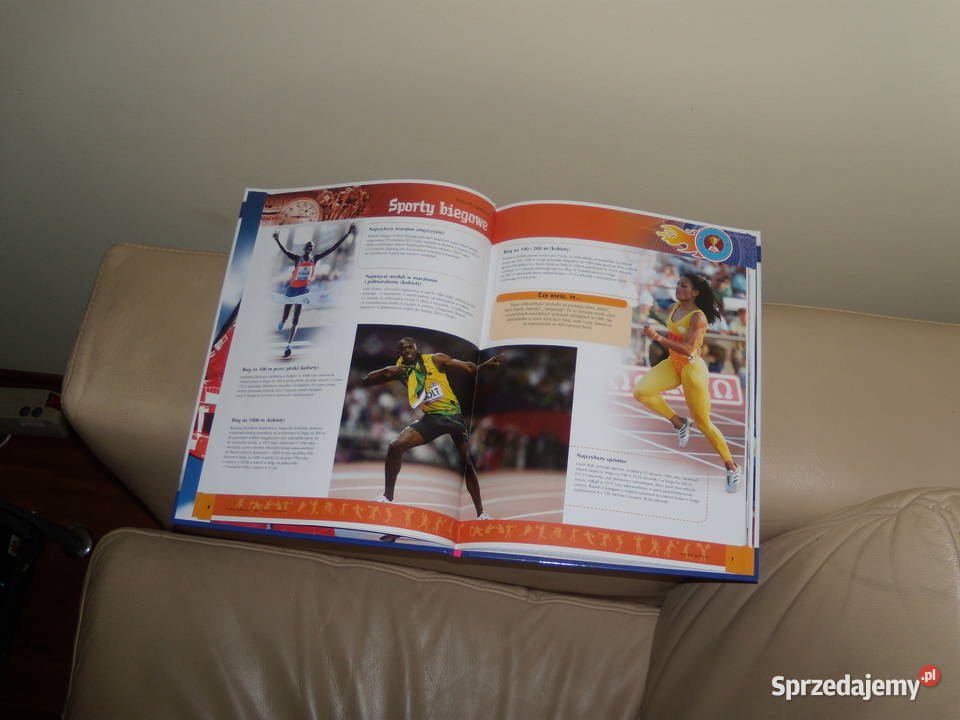 Rekordy sportowe Odkrywanie świata Książki dla dzieci mazowieckie Warszawa