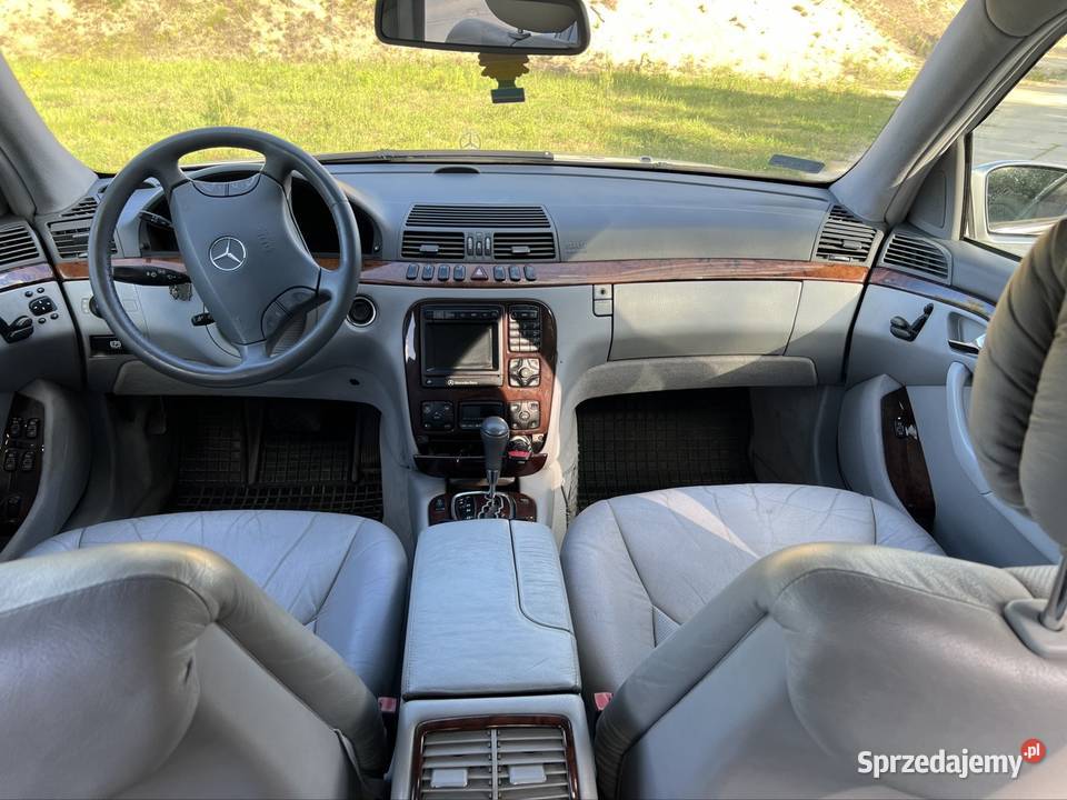 Mercedes Benz S320 WŁOCHY 8 lat w jednych rękach elektryczne szyby małopolskie Olkusz