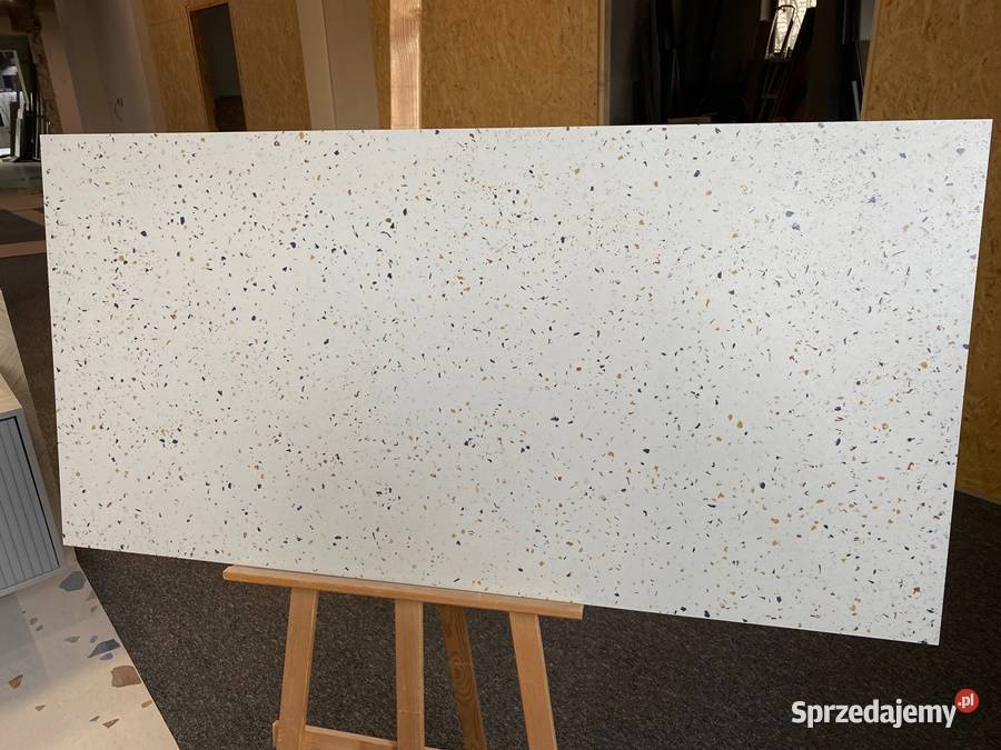 gres terazzo Bianco mix płytka Micare 60x120 małopolskie Zakopane