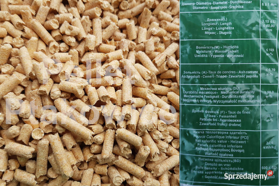 Pellet A1 White Litewski Śląsk drzewny opałowy Tarnowskie Góry