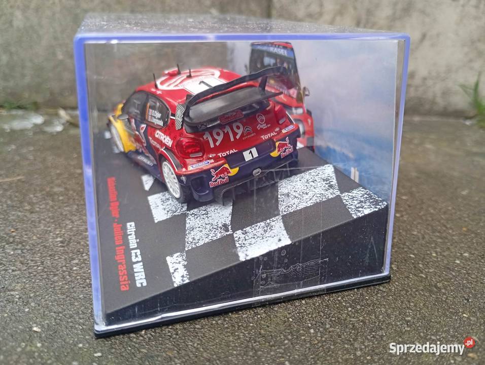 CITROEN C3 WRC Rally cars kolekcja rajdowe model mazowieckie Warszawa sprzedam