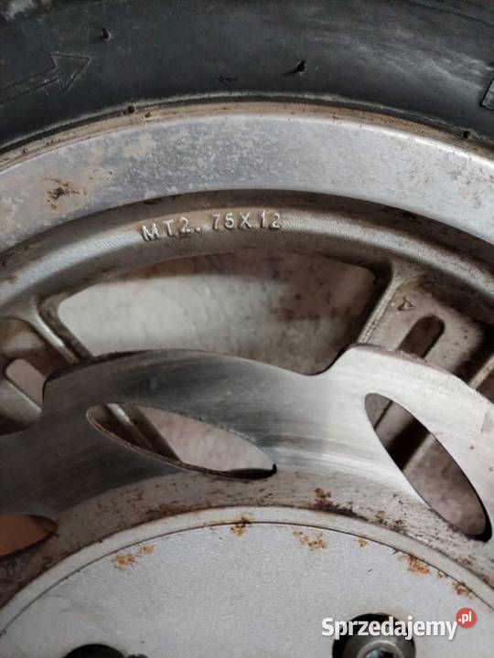 Koło przód 12 skuter Motoryzacja Łubno