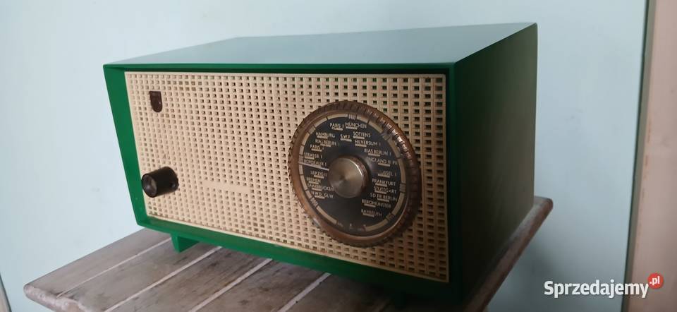 Radio lampowe firmy Philips Kraków