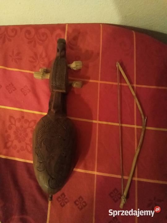 Instrument sarangi Nepal lata 60te Warszawa