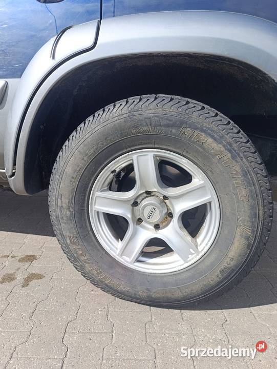 Nissan patrol y61 felgi 17 lubuskie