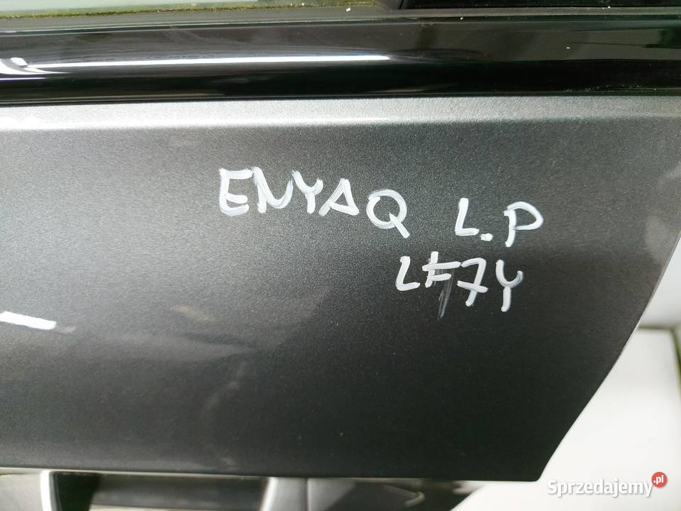 SKODA ENYAQ 5LA Drzwi przód lewy LF7Y 2023 osobowe