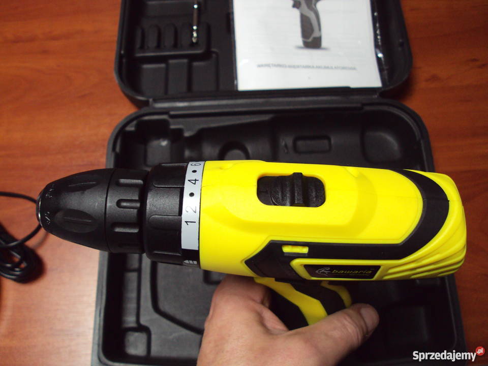 Wiertarko wkrętarka BAWARIA 144V 2x 15Ah 36Nm Akumulatorowe Elektryczne Zamość