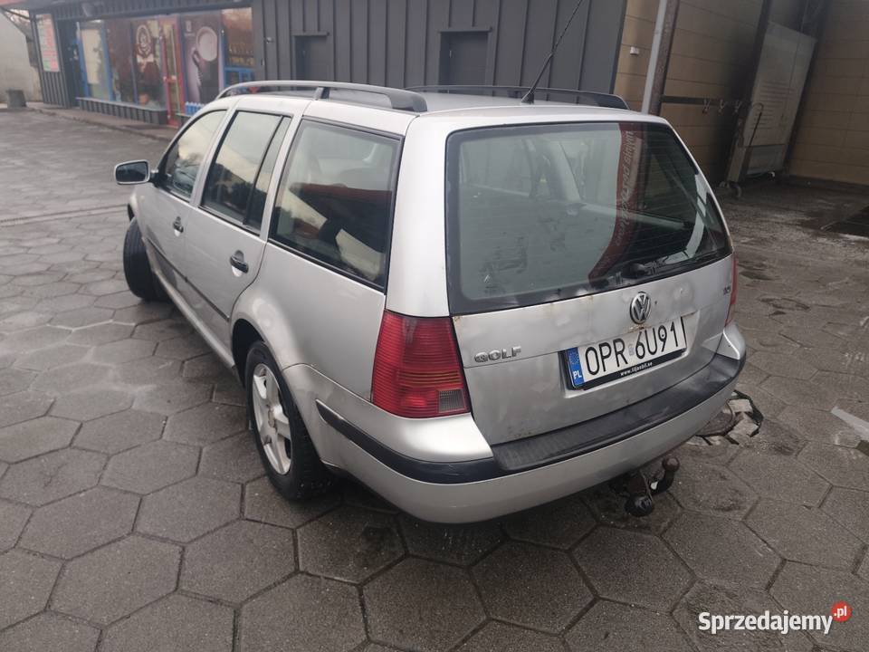 VW Golf kombihakważne opłaty 105KM opolskie Grobniki