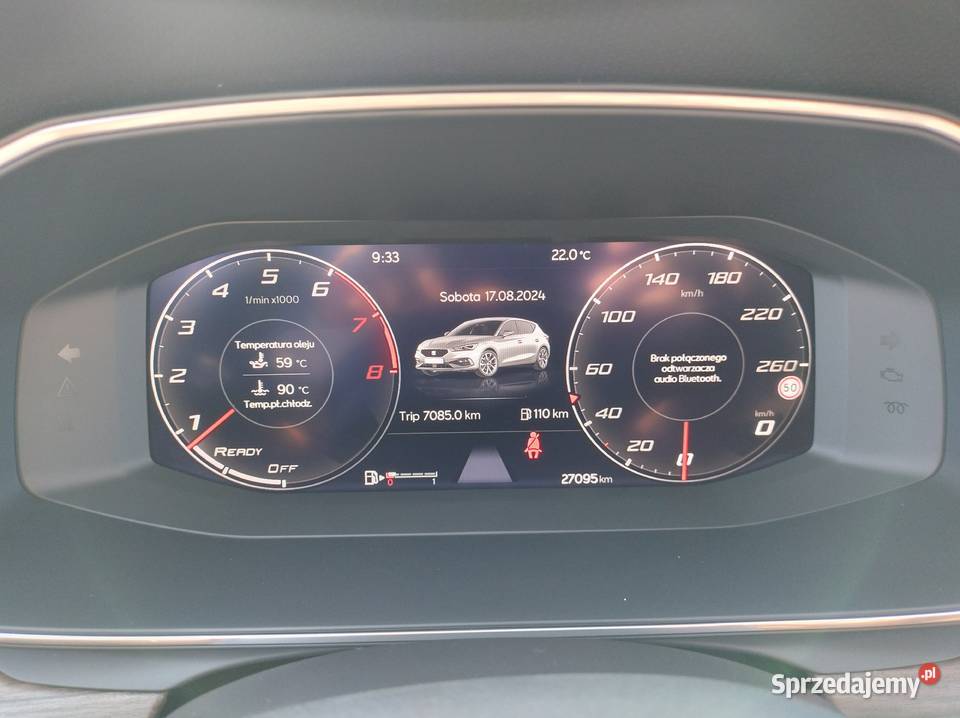 Seat Leon 2021 150 15 TSI Xcellence autoalarm Łódź