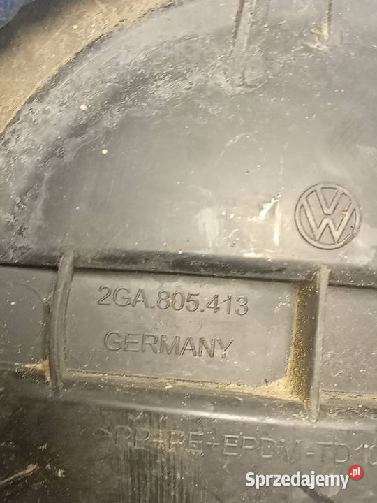Zaślepka nadkola plastikowa 2GA805413 VW Golf