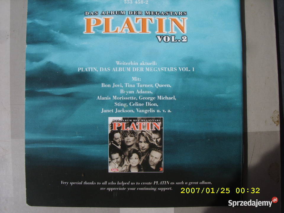 Sklad CD PLALIN VOL2DAS ALBUM 2CD PolyGram CD Wołów