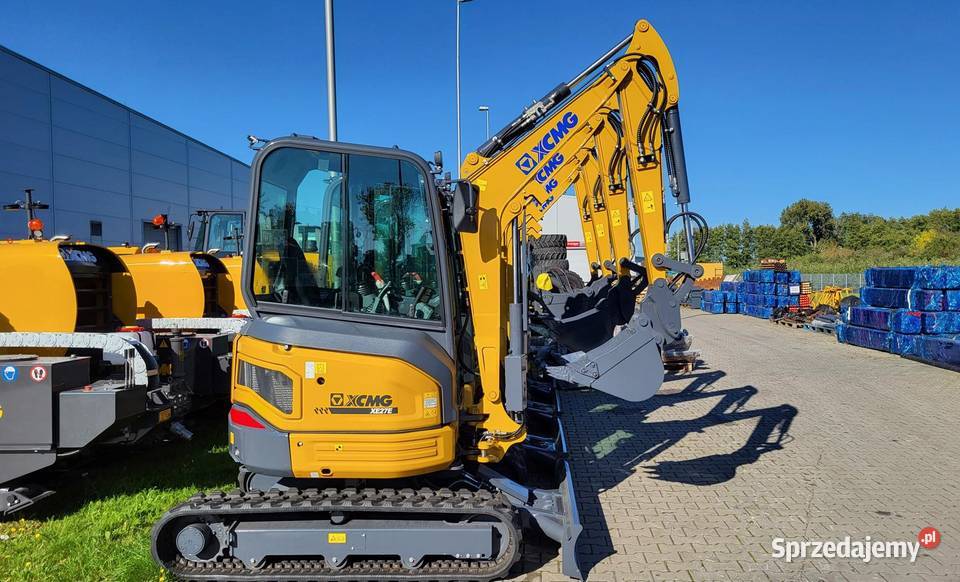 Minikoparka XCMG XE27 koparka gąsienicowa wielkopolskie Poznań