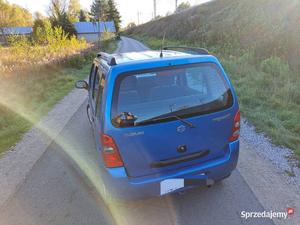Sprzedam ładne Suzuki Vagon 13 bemzyna 2002r Wagon R+ Żyrardów