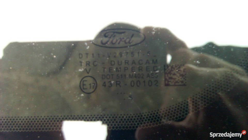 Ford Transit Connect II 2015r szyba tył lewa szyby Turek sprzedam