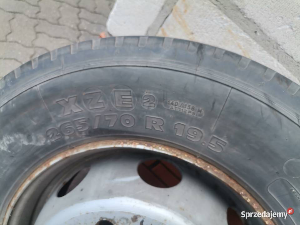 Koło opona 26570R195 Michelin prowadzaca Ciężarowe podlaskie Białystok