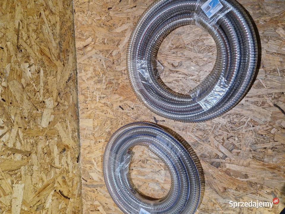 Wąż ssawny 1 cal 1 25 mm wzmacniany drutem 5m Pozostałe