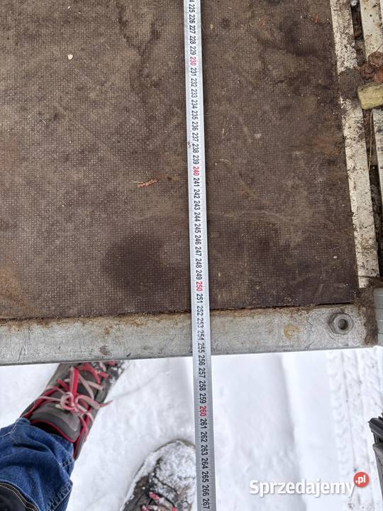 Przyczepa kontener cargo BOX Rok produkcji 2007 dolnośląskie Zgorzelec