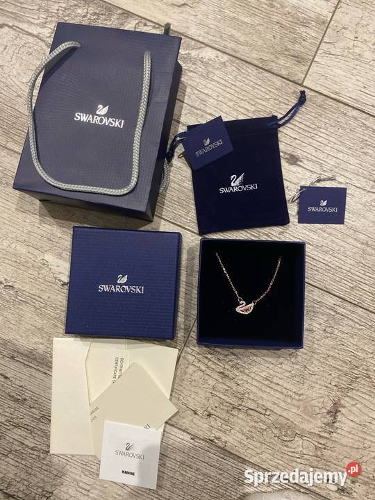Naszyjnik Swarovski Warszawa sprzedam
