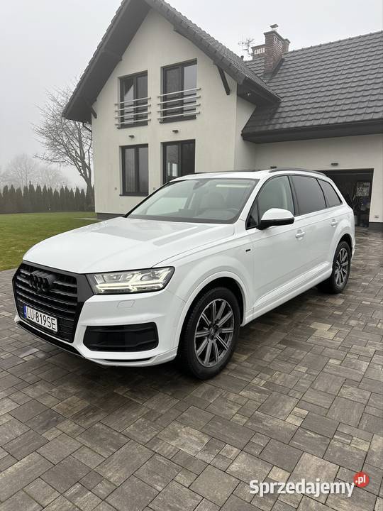 Audi Q7 4M 20 benzyna 300 super stan pierwszy właściciel lubelskie Lublin sprzedam