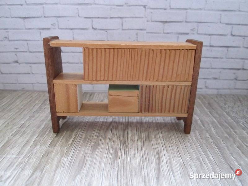 Miniaturowa półka z książkami Lundby Bogatynia