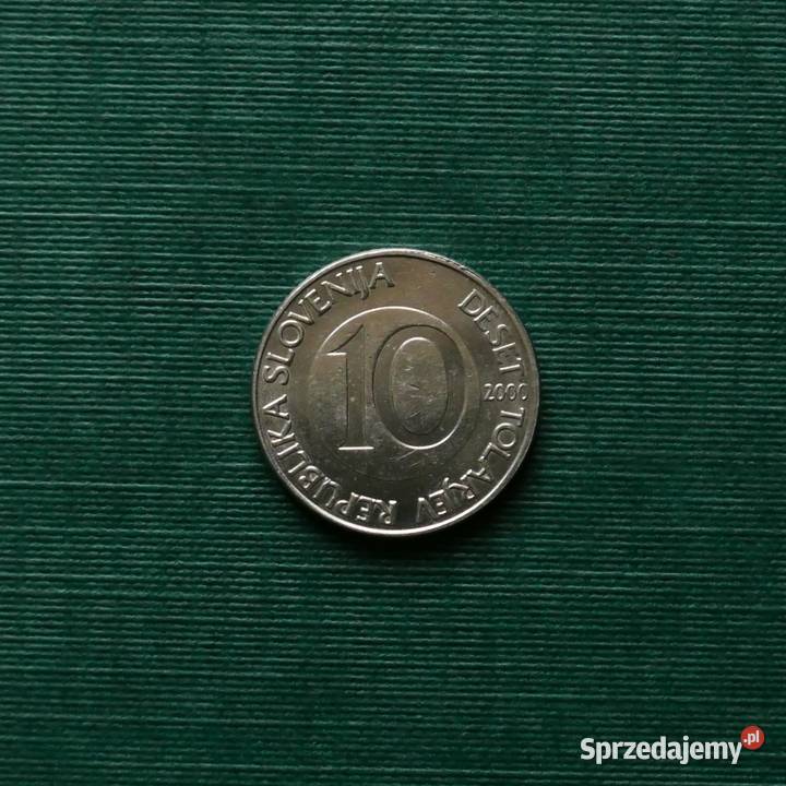 SŁOWENIA 10 tolarów 2000r Gliwice