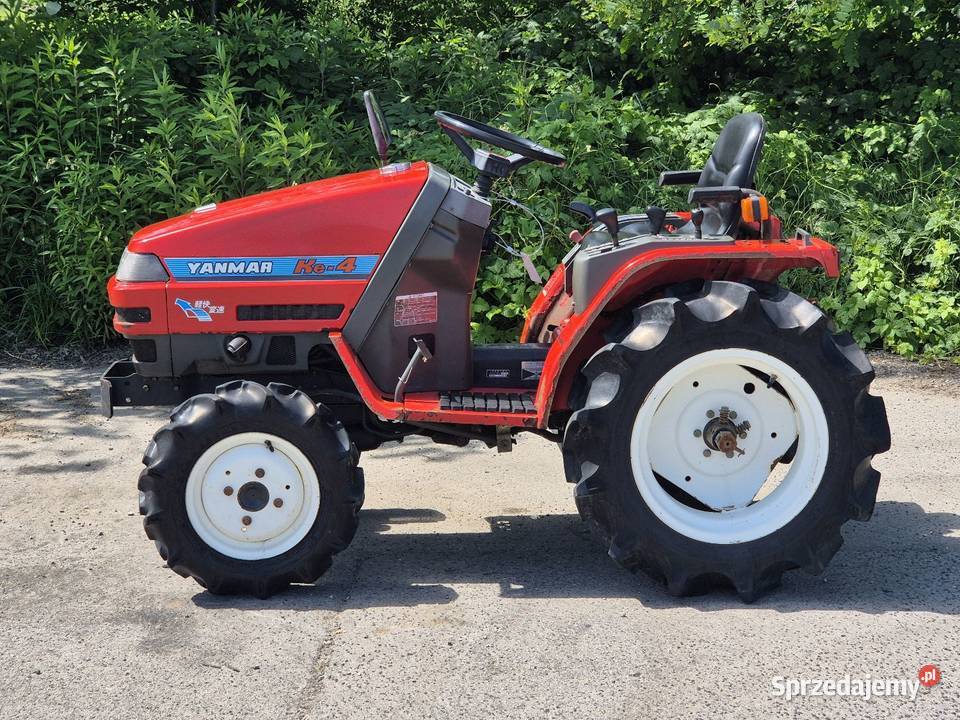 Traktorek traktor YANMAR KE4D 14 44 Napęd 4x4 Yanmar Małuszyn