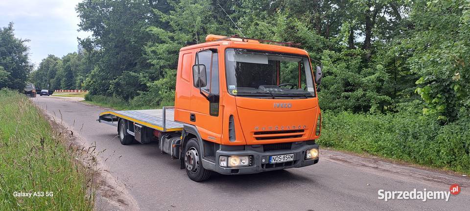 Pomoc Drogowa Autolaweta Iveco Eurocargo nie Pasłęk