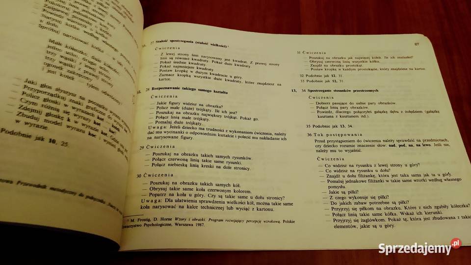 Obserwuję mówię i rysuję ćwiczenia rozwijające pomorskie Gdańsk