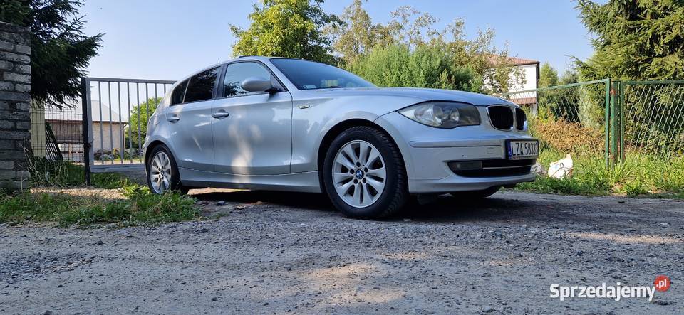 BMW 120d 177 2007r Automat Navi czujnik parkowania Motoryzacja Zamość
